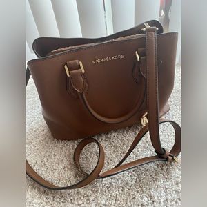 Michael Kors Satchel Leather Crossbody